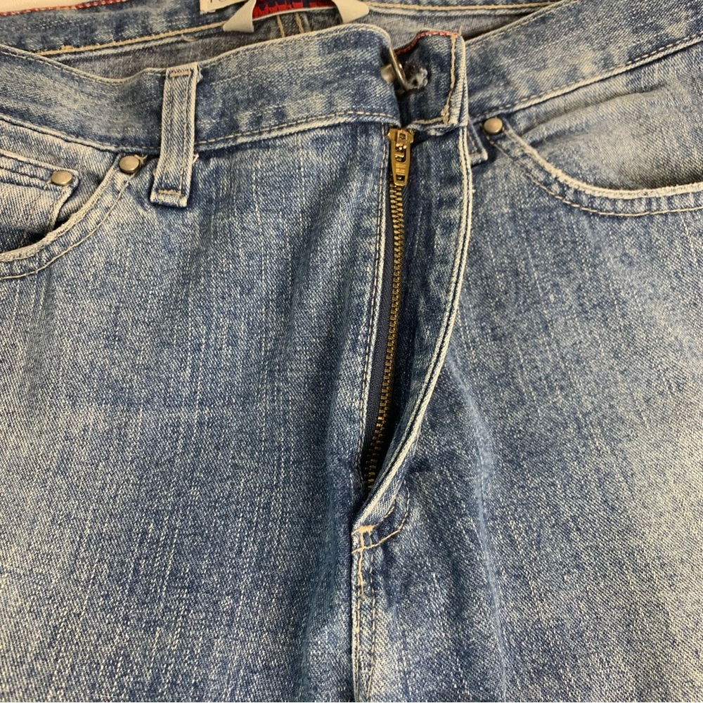 TOMMY HILFIGER Women's Size 14R Classic Boot High Rise Medium Light Wash‎ Jeans. - Picture 5 of 13